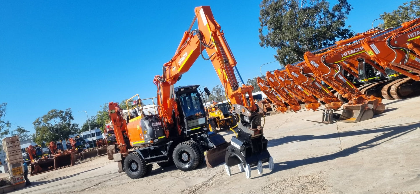 Twin cylinder Hydraulic Grabs