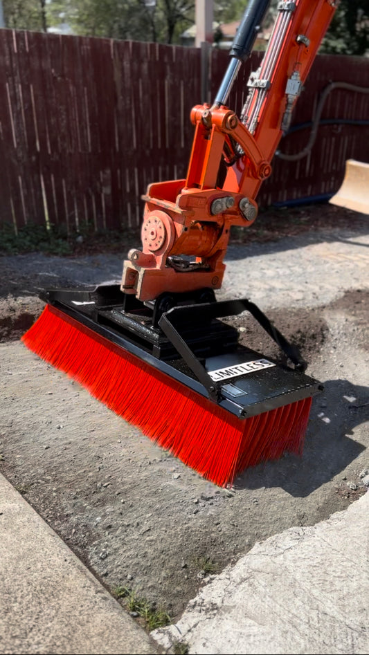 Excavator Brooms