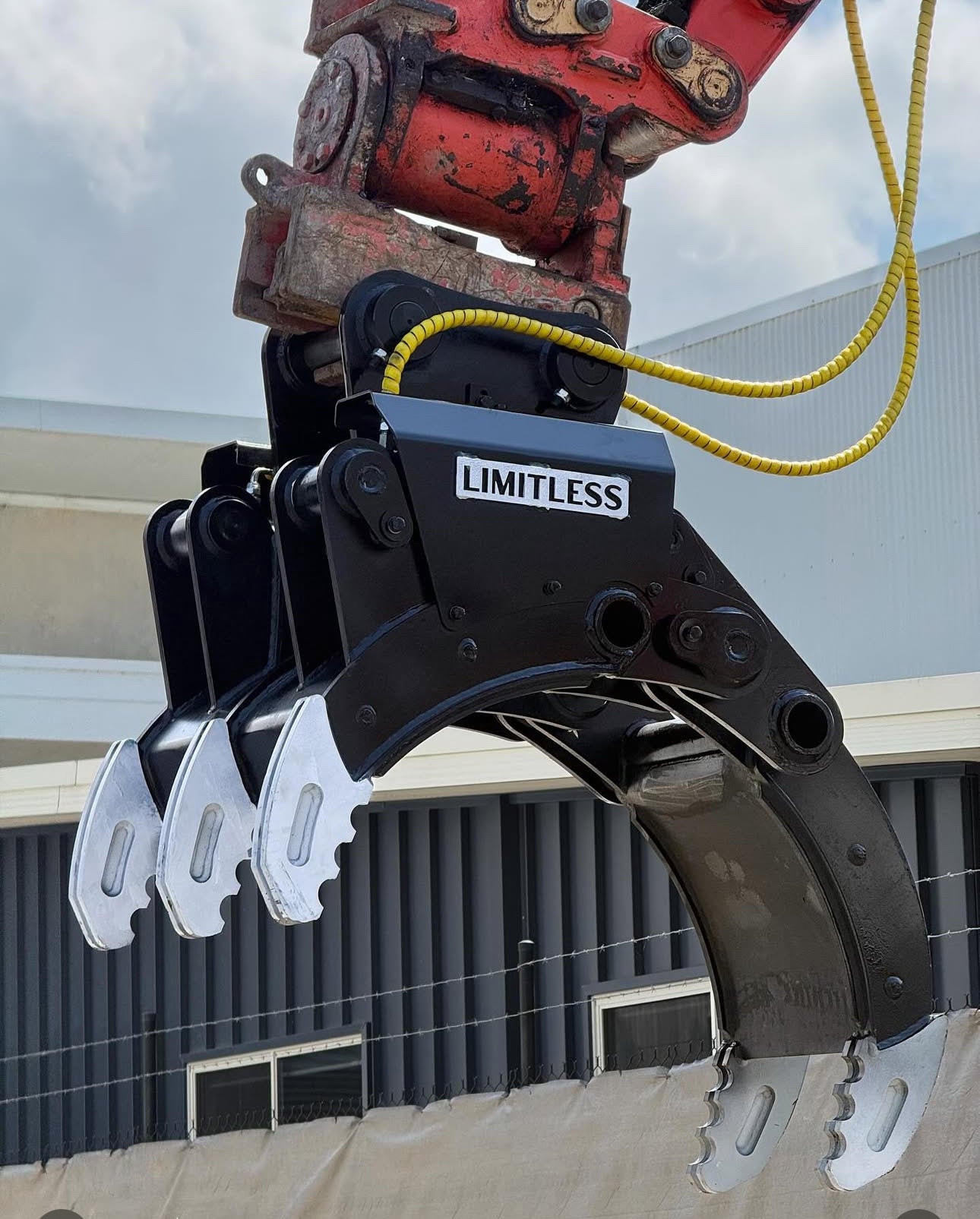 Twin cylinder Hydraulic Grabs