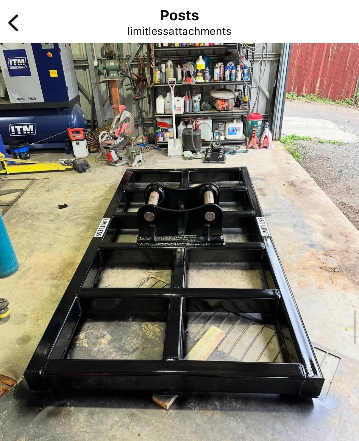 Excavator Spreader Bar