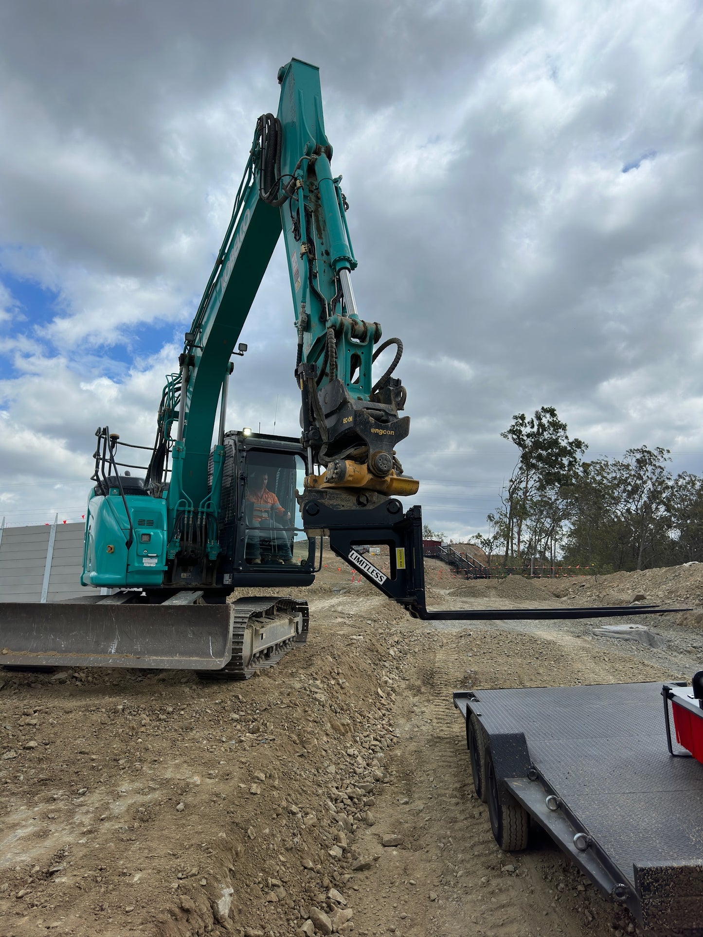 Excavator Lifting Forks