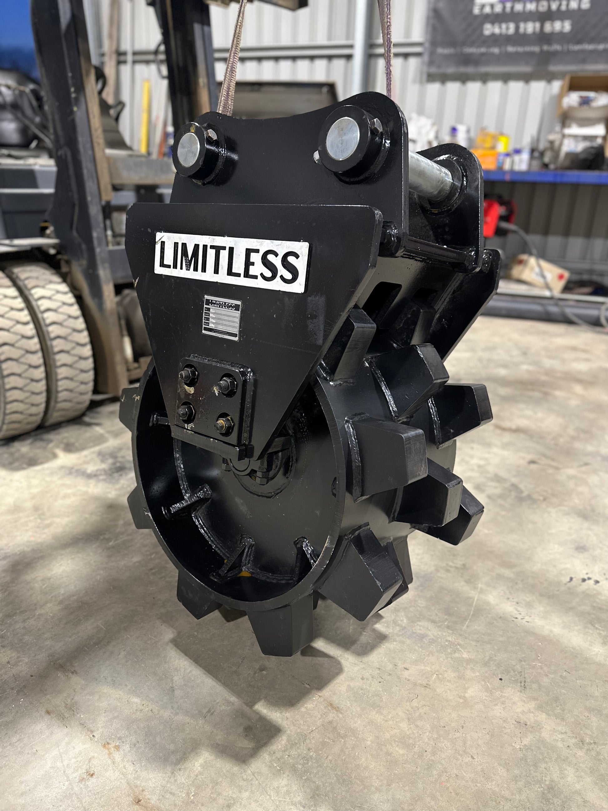 Compaction Wheels – Limitless Attachments Australia