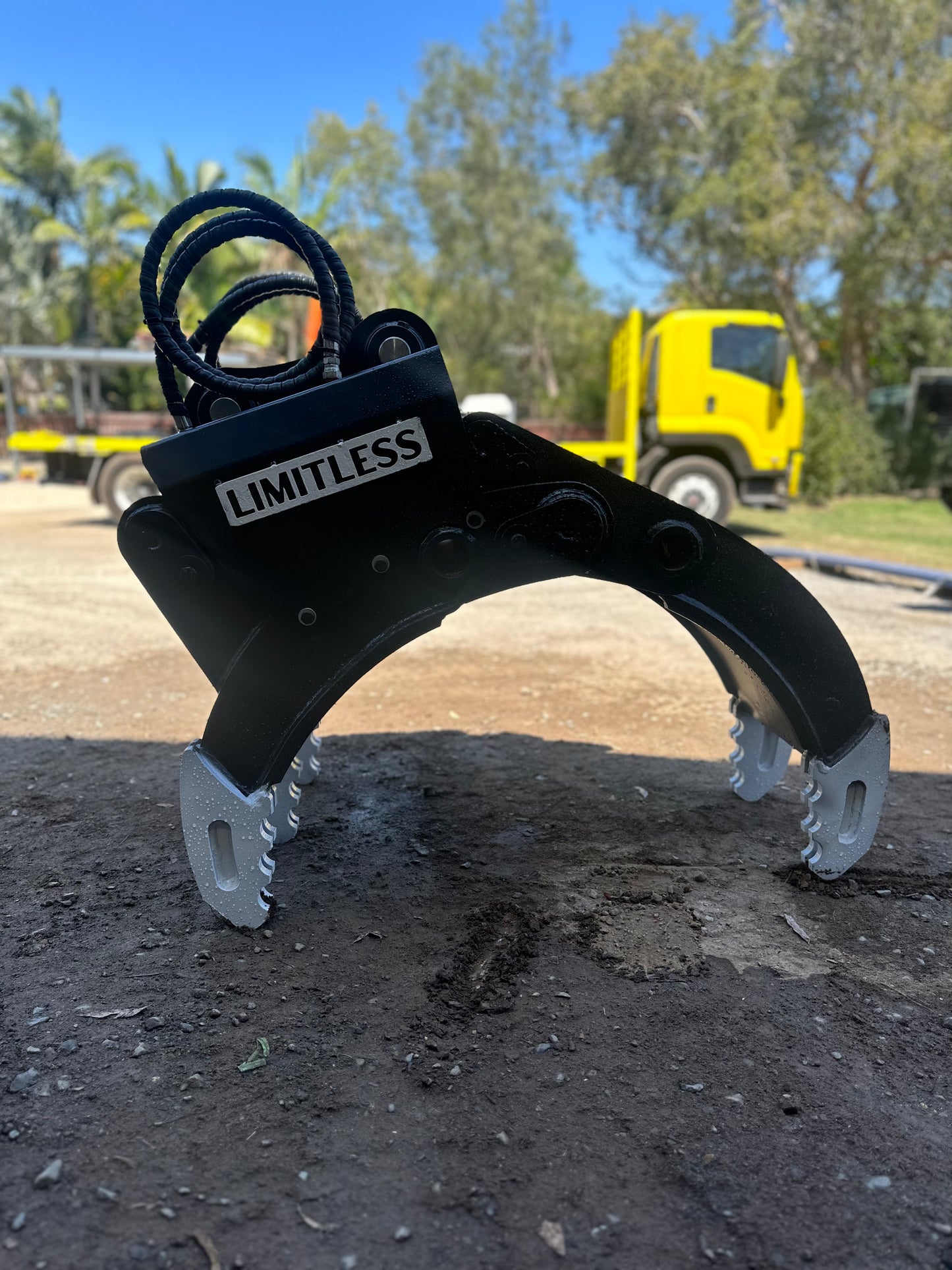 Amss Pin Hydralic Grabs – Limitless Attachments Australia