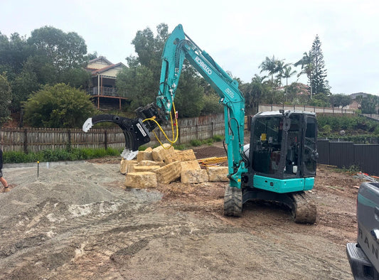 Twin cylinder Hydraulic Grabs