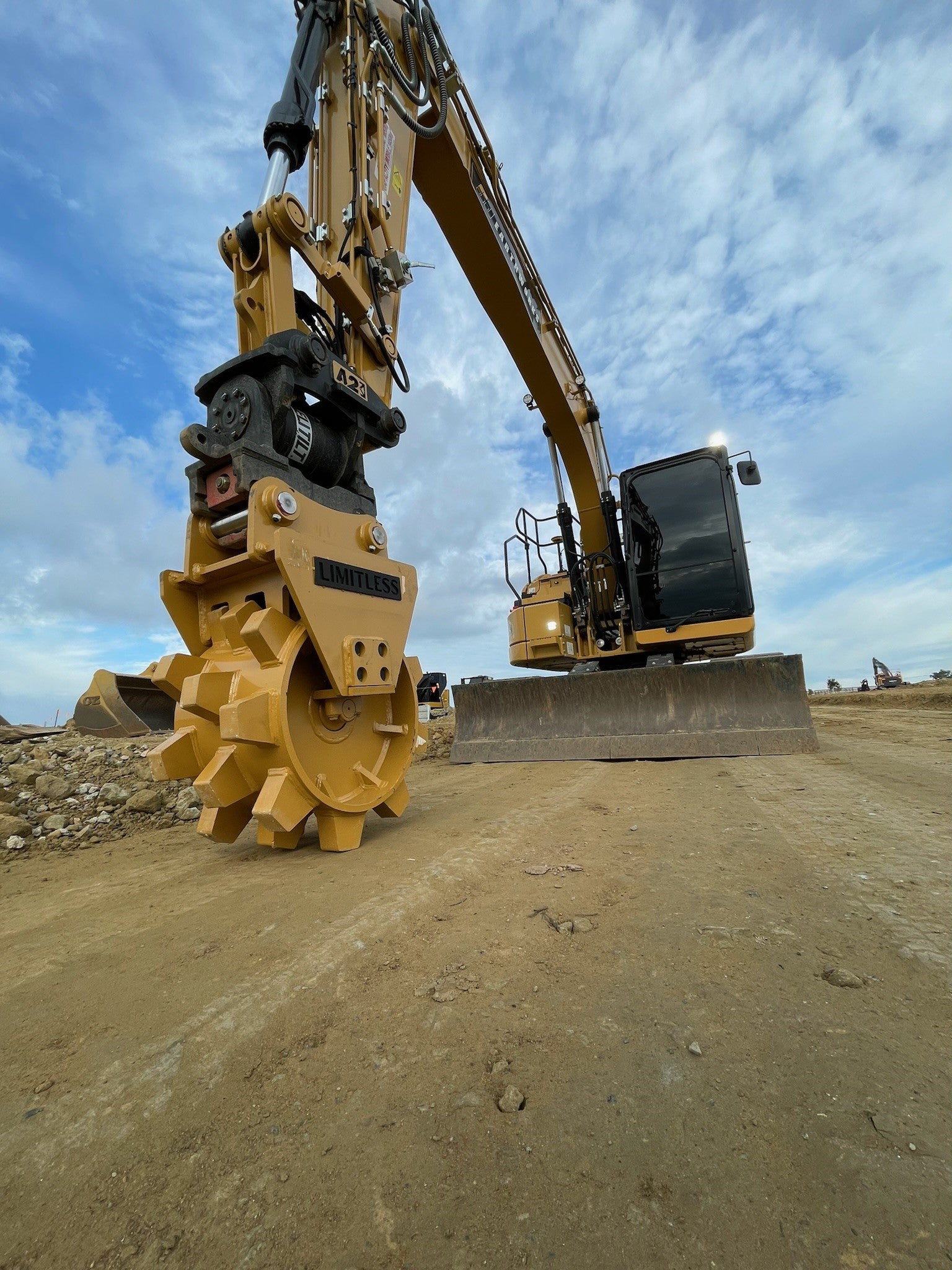 Compaction Wheels – Limitless Attachments Australia